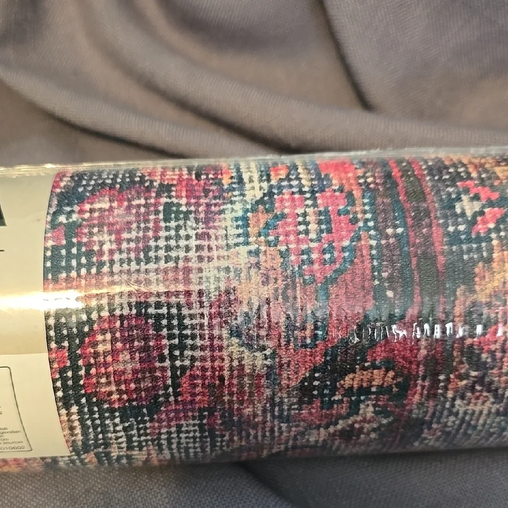 Barbara Home Collection Purple/Multi Color Tapestry Peel & Stick Wallpaper
